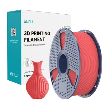 Sunlu PLA Classic CR 3D Printer Filament 1.75 mm 1 kg, Cherry