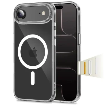 Tech-Protect Flexair Hybrid CC MagSafe dėklas telefonui iPhone Air, skaidrus