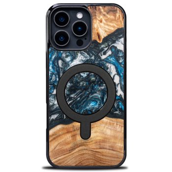 Bewood Unique Case for iPhone 16 Pro Max - Planets Earth with MagSafe