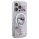 Hello Kitty iPhone 16 Pro Max Case Liquid Glitter Sweet Kitty Bows MagSafe, White