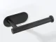 Self-Adhesive Toilet Paper Holder Without Drilling, Black
