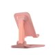 Desk Phone Stand for Tablet Devia EL161, Foldable and Adjustable Holder, Pink