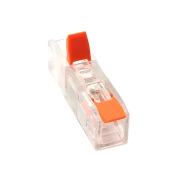 Inline Splicing Wire Connectors with Lever, 0.2–4.0mm², 32A, 450V, 100 pcs