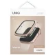 Uniq Voute Case with Tempered Glass for Apple Watch 10/11 46mm, Rose Gold