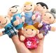 Puppet Theater Plush toy on finger 6 pcs