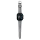 AmazingThing Class Band Leather Strap for Apple Watch 45 / 46 / 49 mm - Gray