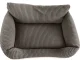 Soft Corduroy Dog and Cat Bed, Size M, Beige