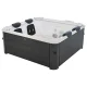 Mspa Oslo 6-Person Hot Tub, Wood Imitation