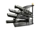 Metal Remote Control and Phone Organizer XXL, Black