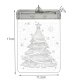 Stained Glass Led 3D- Christmas Tree