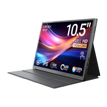 Minix SF10T 10.5" Portable Touchscreen Monitor FHD IPS, Black