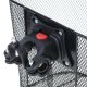 Front bicycle basket RALLEX, metal, click mount, black