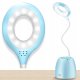 Rechargeable LED Desk Lamp with Pen Holder Organizer, Blue