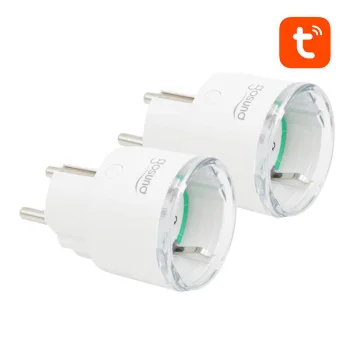Smart Plug WiFi Gosund SP111 3680W 16A Tuya, 2-Pack