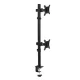Maclean MC-966 Dual Monitor Desk Mount, 13-27\", 9kg, VESA 100x100