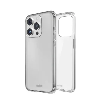 SBS Skinny Cover dėklas skirtas iPhone 16 Pro, skaidrus