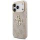 Guess 4G Big 4G Classic Logo Big Strap Metal Buttons Phone Case Cover iPhone 17 Pro - Pink