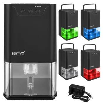 Air Dehumidifier Zortiva Serivo, 1400 ml, 380 ml/24h, 36W, Black