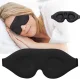 Blackout blindfold 3d black