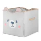Nukido NK-408 2-in-1 Toy Storage Box and Play Mat, Grey