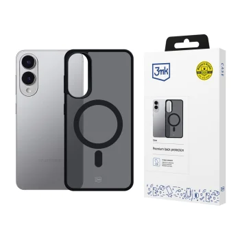 3mk Smoke MagCase for Samsung Galaxy S25 Edge, Black