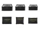 Travel Suitcase Organizers, 6 pcs, Black