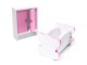 Wooden MDF Play Dollhouse with Furniture 70cm, Pink