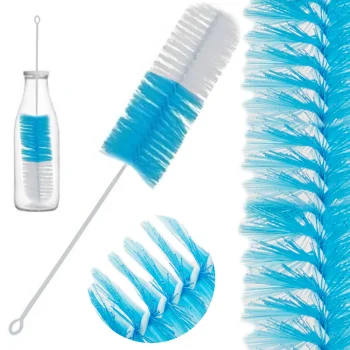 Flexible Bottle and Glass Cleaning Brush