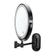 Humanas HS-BM01 Bathroom Mirror with LED Lights, Black