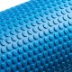 4FIZJO Masāžas Jogas Fitnesa Pilates Mīksts Putu Rullis 60cm, Zils | Yoga Massager Crossfit EVA Foam Roller