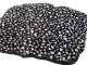 Plush Pet Bed with Removable Cushion, 60x50 cm, Red