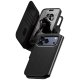 PanzerGlass iPhone 17 Pro Max atverams vāciņš maciņš grāmatiņa Feature Tango 2in1 MagSafe, melns