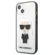Karl Lagerfeld iPhone 13 mini Case Ikonik Karl, Transparent