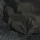 Plush Donut Pet Bed for Dogs and Cats 100 cm, Dark Grey