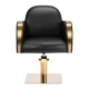 Gabbiano Malaga Hairdressing Chair, Black/Gold
