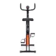 Folding exercise bike with mechanical resistance and computer ModernHome, orange