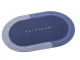 Quick-Drying Non-Slip Bathroom Mat, Blue