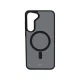 3Mk Protection Smoke MagCase for Samsung Galaxy S23 5G, Black