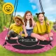 4Fizjo XXL Nest Swing for Kids 120 cm, Pink