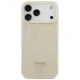 Guess Croco Triangle Logo MagSafe Phone Case Cover iPhone 17 Pro Max - Gold
