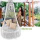 Carruzzo Queen Woven Hanging Chair with Canopy