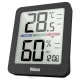 Mebus 11115 Digital Thermo-Hygrometer, Black