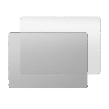 AmazingThing Titan Hardshell Case for MacBook Air M5 15", Transparent
