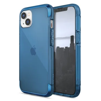 Raptic Air Armored Case for iPhone 14 Plus with MagSafe, Blue