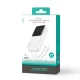 Mini Power Bank Joyroom JR-PBC06 30W 10000mAh with Built-in Cables, White