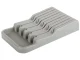 Knife Drawer Organizer, 9 Compartments, Grey