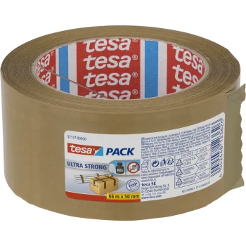 Tesa Tesapack Ultra Strong Packaging Tape 66m x 50mm 57177