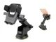 Universal Car Phone Holder for Windshield and Dashboard, black