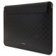 Karl Lagerfeld Saffiano Monogram Plaque 14\" Laptop Sleeve, Black