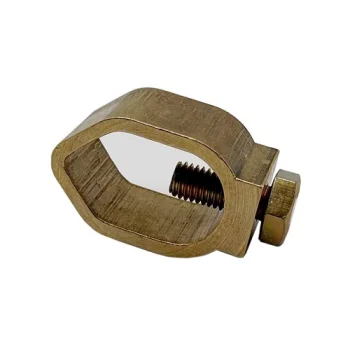 Earth Clamp for D-20mm Earth Rod, Brass